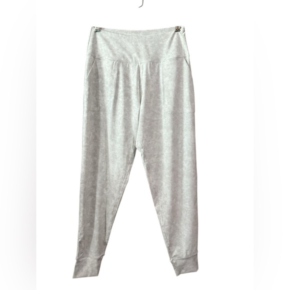 White Grey Joggers Size Medium - Picture 1 of 4